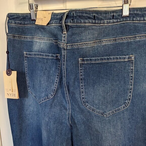 NWT NYDJ Palazzo Flare Jeans Sz 16W - Picture 6 of 9